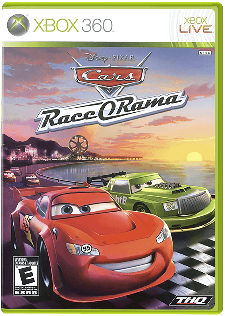Cars Race-O-Rama box art for Xbox 360